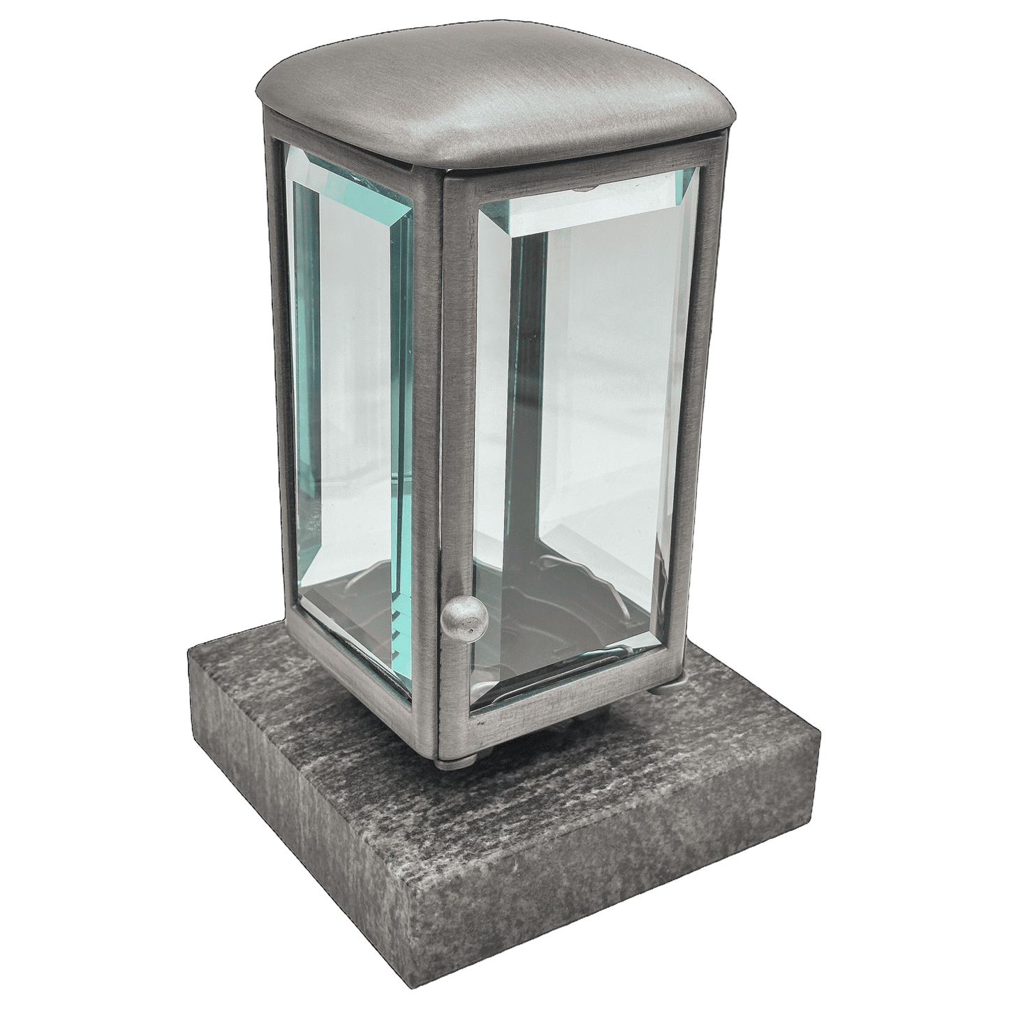 Grablaterne 1463 aus Aluminium auf Granitsockel Orion