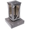Grablaterne 51170 aus Aluminium auf Granitsockel Paradiso
