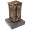 Grablaterne 51170 aus Bronze auf Granitsockel Paradiso