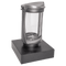 Grablaterne 57001 aus Aluminium auf Granitsockel Black