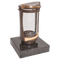Grablaterne 57001 aus Bronze auf Granitsockel Nero Impala