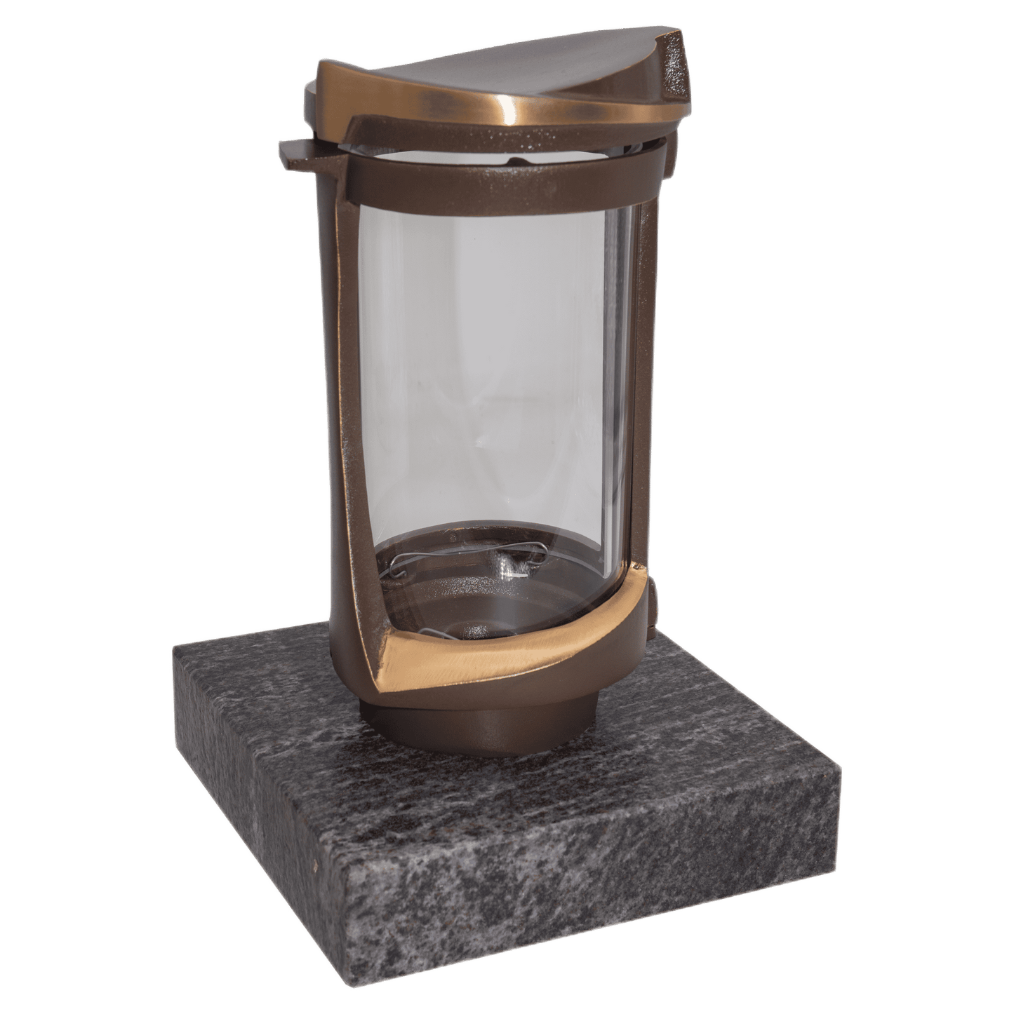 Grablaterne 57001 aus Bronze auf Granitsockel Orion