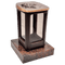 Grablaterne 57174 aus Bronze auf Granitsockel Multicolor