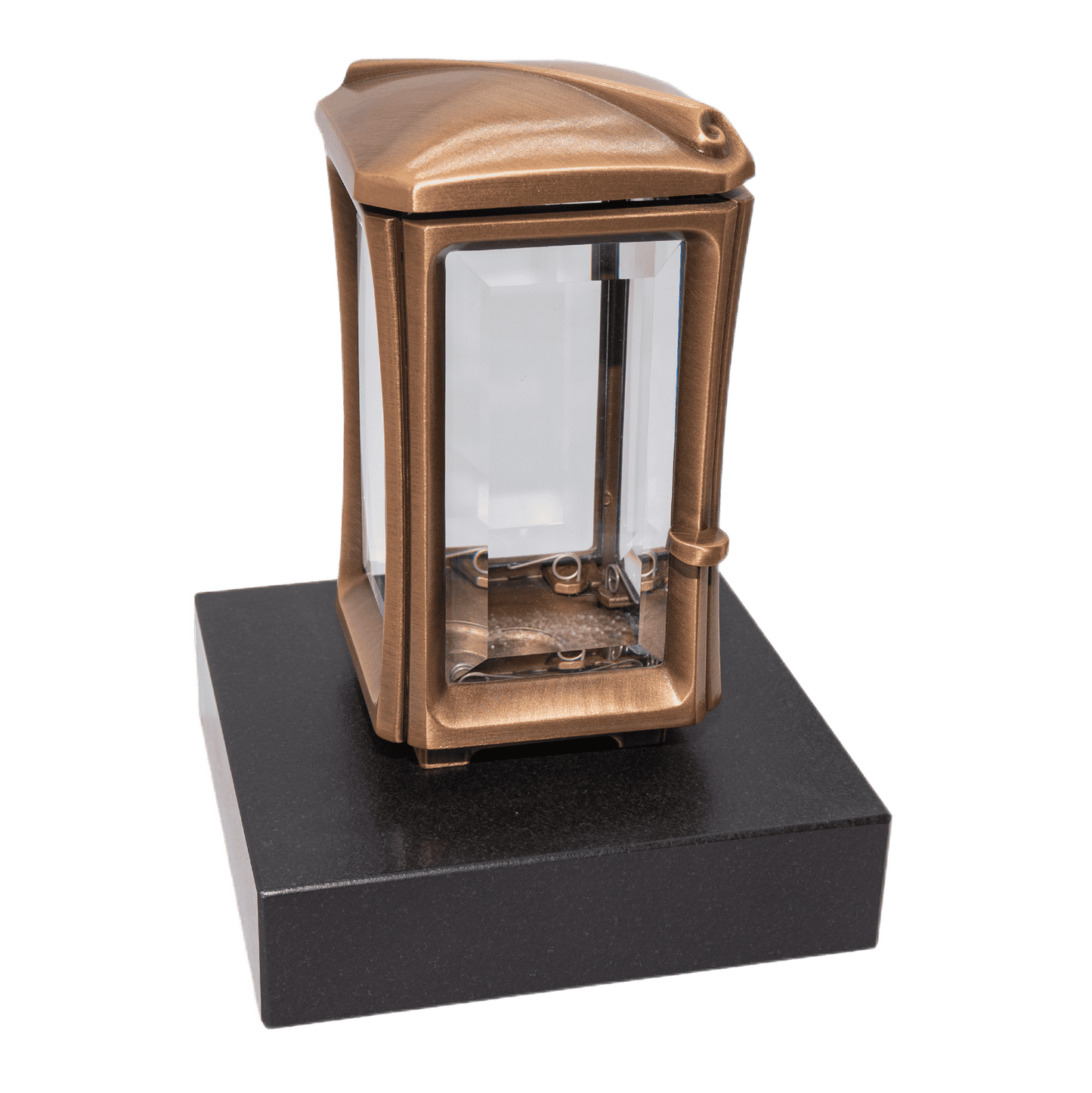 Grablaterne Modell 94681 auf Sockel Black