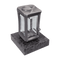 Grablaterne 94810 aus Aluminium auf Granitsockel Orion