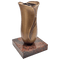 Grabvase 98720 aus Messing auf Granitsockel Multicolor