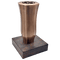 Grabvase 98733 aus Messing auf Granitsockel Aurindi