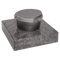 Weihwasserkessel 59001 aus Aluminium auf Granitsockel AL59001Him
