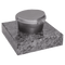 Weihwasserkessel 59001 aus Aluminium auf Granitsockel Orion