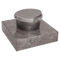 Weihwasserkessel 59001 aus Aluminium auf Granitsockel Paradiso