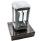 Grablaterne 57880 aus Aluminium auf Granitsockel Aurindi