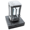 Grablaterne 57880 aus Aluminium auf Granitsockel Orion