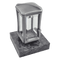 Grablaterne 94681 aus Aluminium auf Granitsockel Orion