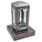 Grablaterne 94720 aus Aluminium auf Granitsockel Aurindi