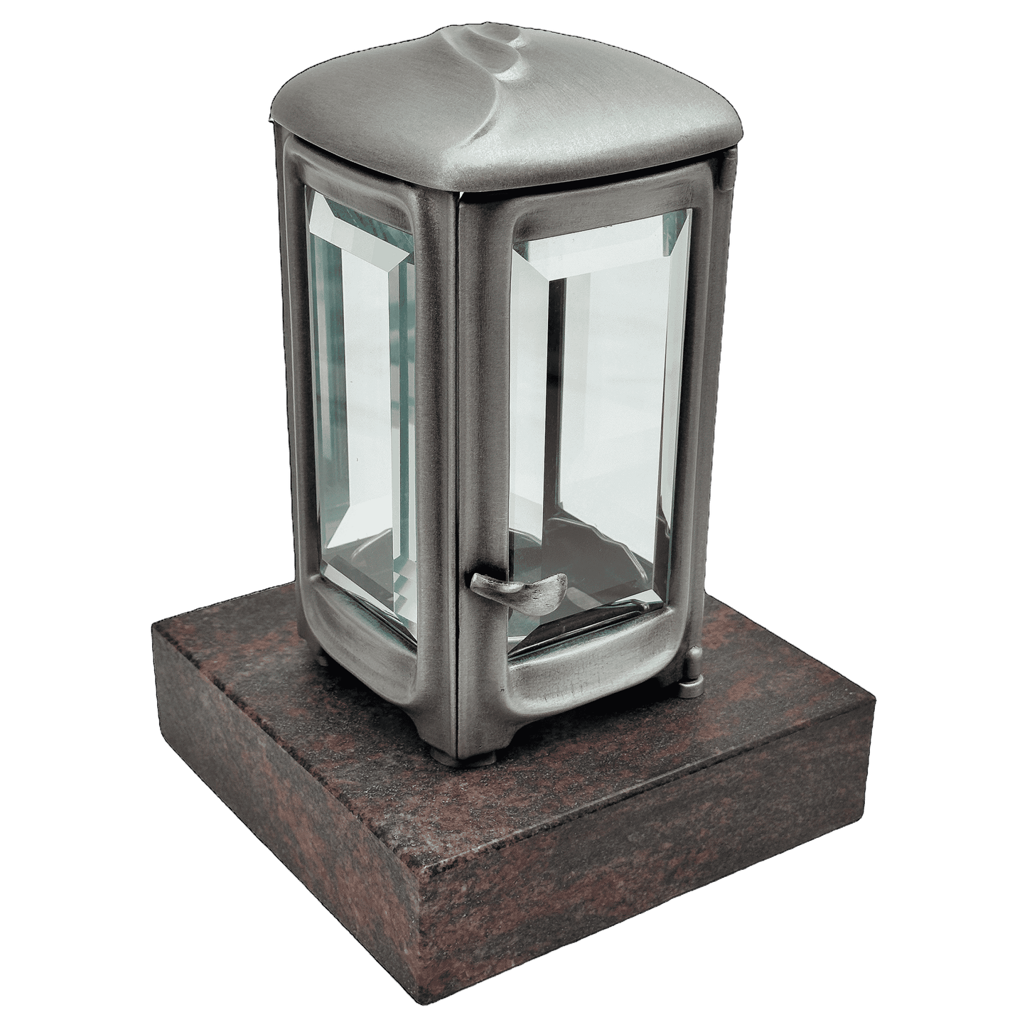 Grablaterne 94720 aus Aluminium auf Granitsockel Aurindi