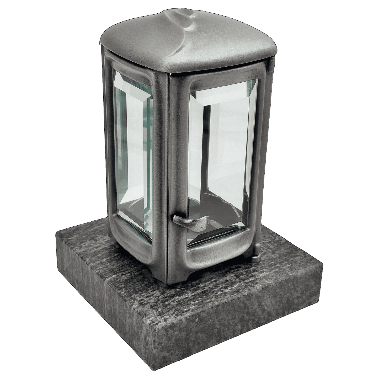 Grablaterne 94720 aus Aluminium auf Granitsockel Orion