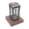 Grablaterne 94810 aus Aluminium auf Granitsockel Multicolor