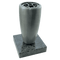 Grabvase 1705 aus Aluminium auf Granitsockel Orion