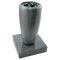 Grabvase 1705 aus Aluminium auf Granitsockel Paradiso