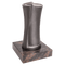 Grabvase 58001 aus Aluminium auf Granitsockel Aurindi