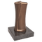 Grabvase 58001 aus Bronze auf Granitsockel Nero Impala