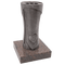 Grabvase 58170 aus Aluminium auf Granitsockel Aurindi