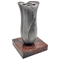 Grabvase 98720 aus Aluminium auf Granitsockel Multicolor