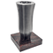 Grabvase 98733 aus Aluminium auf Granitsockel Aurindi