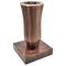 Grabvase 98733 aus Messing auf Granitsockel Multicolor