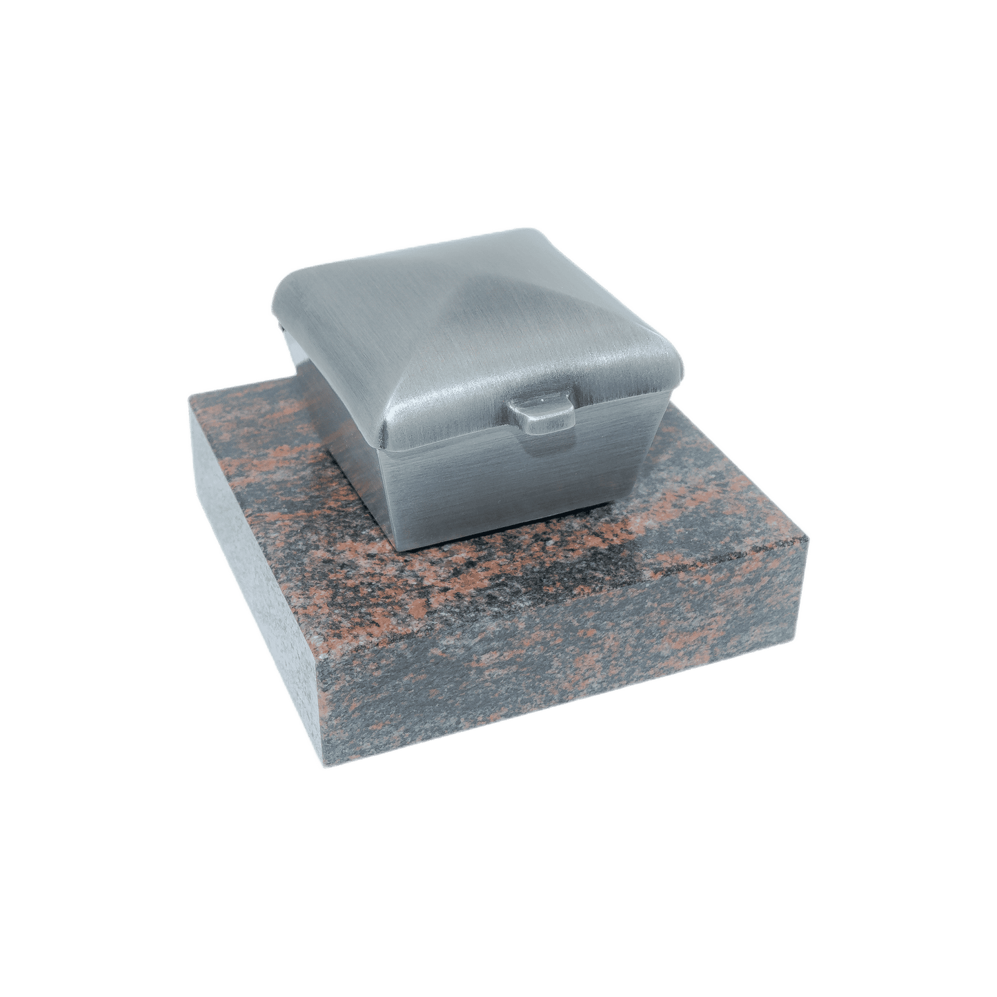 Weihwasserkessel 1705 aus Aluminium auf Granitsockel Aurindi