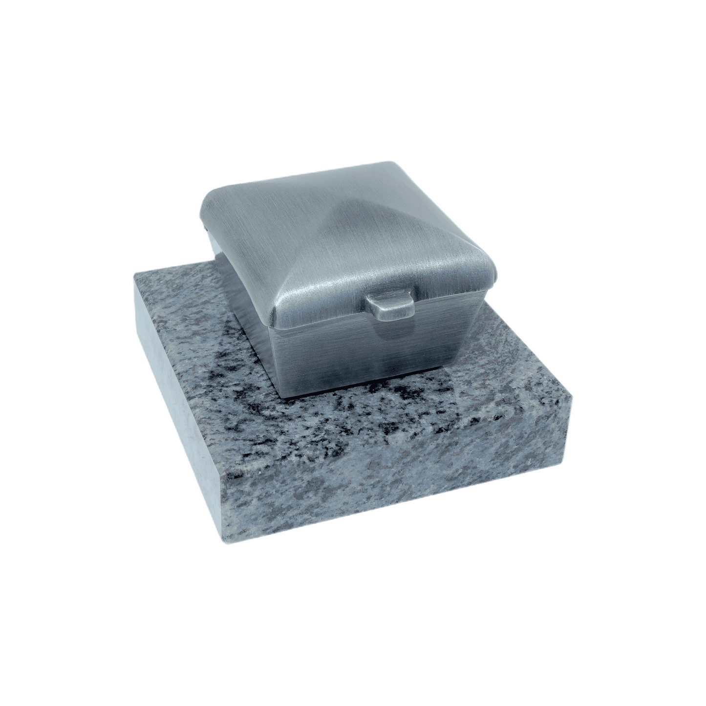 Weihwasserkessel 1705 aus Aluminium auf Granitsockel Orion
