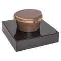 Weihwasserkessel 59001 aus Bronze auf Granitsockel Black